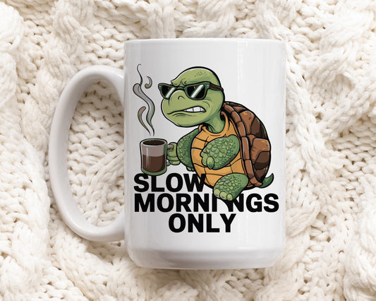 Adorable Turtle Mug, Perfect for Slow Mornings and Lazy Days!