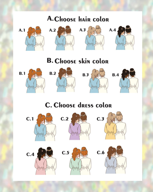 Personalized Ceramic Best Friends Matching Coffee Mug, Soul Sisters Tea Cup