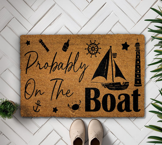Sea Lover's Welcome: Funny Nautical Doormat for Sailor's Home