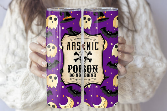 Adorable Halloween Tumbler, Spooky Steel Water Bottle, Fun Kids Drinkware