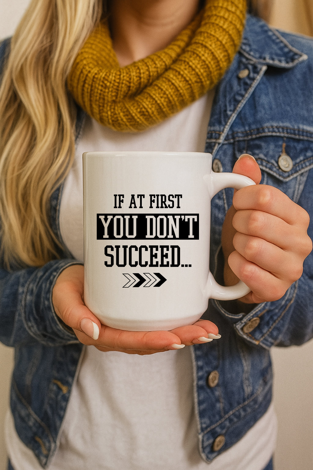 Coach-Told, Personalized Ceramic Cup, Bulk Coffee Gift, Inspirational Motivation Mug