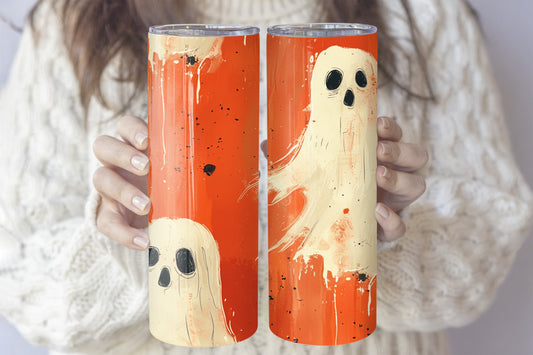 Adorable Halloween Kids Stainless Steel Tumbler, Spooky Season Gift Choice