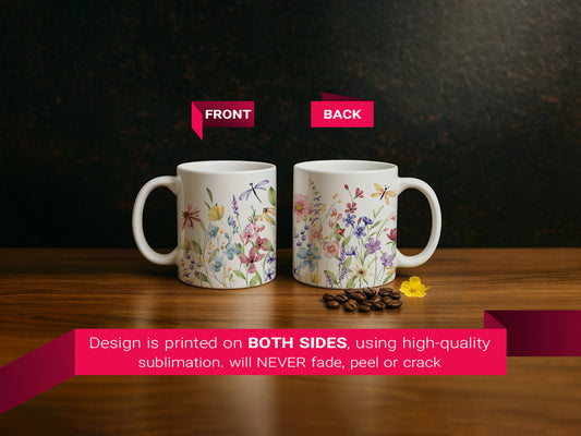 Motivation Quotes Ceramic Mug, Cute Daily Reminder Tea Cup