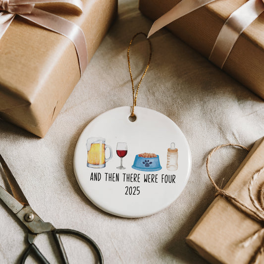 Daddy, Mommy, Pet, Baby Keepsake Ornament: Perfect Family Gift